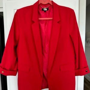 DKNY Blazer, Red, Size 8